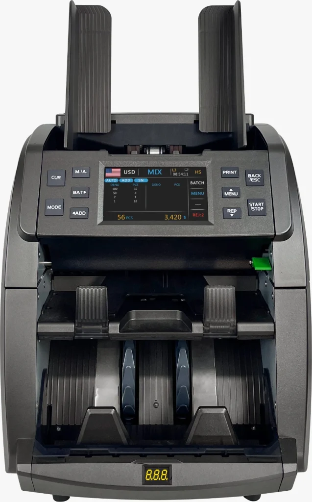 PHOENIX F09 Cash Counting Duplicate Money Detector Machine